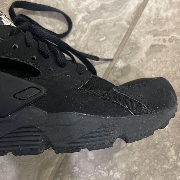 Nike Men’s Air Huarache Black Shoe Sz 8 - Picture 12 of 15